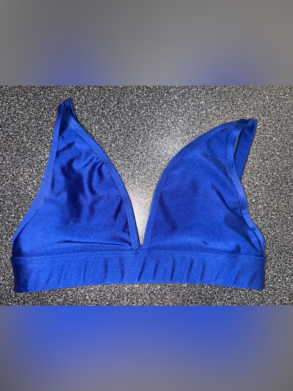 Tiger Friday Dance Royal Blue Bra Top Size Adult X-Small